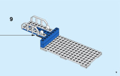 LEGO 60139 instructions page 9 – build guide