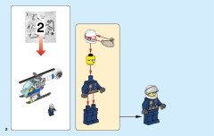 LEGO 60140 instructions page 2 – build guide
