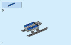 LEGO 60140 instructions page 8 – build guide
