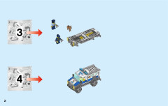 LEGO 60140 instructions page 2 – build guide