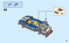 LEGO 60140 instructions page 45 – build guide