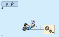 LEGO 60141 instructions page 10 – build guide
