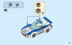 LEGO 60141 instructions page 33 – build guide