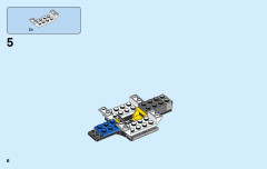 LEGO 60141 instructions page 6 – build guide