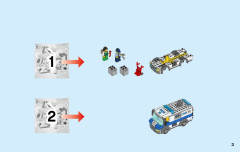 LEGO 60142 instructions page 3 – build guide