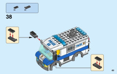 LEGO 60142 instructions page 43 – build guide