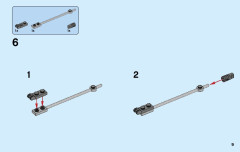 LEGO 60143 instructions page 9 – build guide