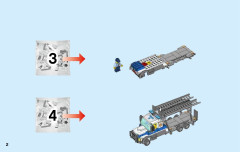 LEGO 60143 instructions page 2 – build guide
