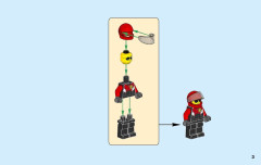 LEGO 60144 instructions page 3 – build guide