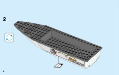LEGO 60147 instructions page 8 – build guide