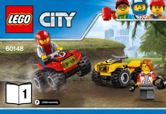 LEGO 60148 instructions page 1 – build guide