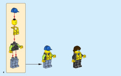 LEGO 60149 instructions page 4 – build guide