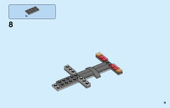 LEGO 60149 instructions page 9 – build guide