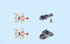 LEGO 60151 instructions page 2 – build guide