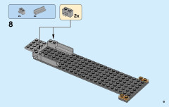 LEGO 60151 instructions page 9 – build guide