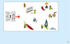 LEGO 60153 instructions page 3 – build guide