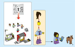 LEGO 60154 instructions page 3 – build guide