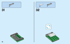 LEGO 60154 instructions page 74 – build guide