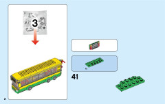 LEGO 60154 instructions page 2 – build guide