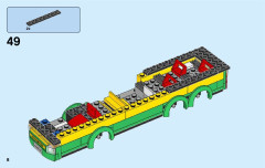 LEGO 60154 instructions page 8 – build guide