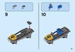 LEGO 60156 instructions page 11 – build guide