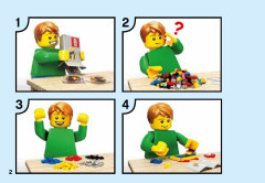 LEGO 60156 instructions page 2 – build guide