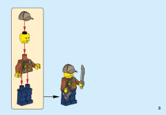 LEGO 60156 instructions page 3 – build guide