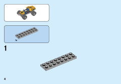 LEGO 60156 instructions page 4 – build guide