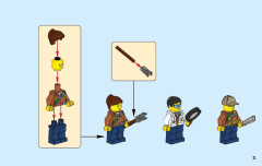 LEGO 60157 instructions page 3 – build guide
