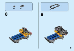LEGO 60158 instructions page 11 – build guide