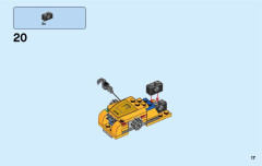 LEGO 60158 instructions page 17 – build guide