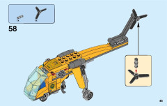 LEGO 60158 instructions page 45 – build guide