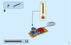 LEGO 60158 instructions page 9 – build guide