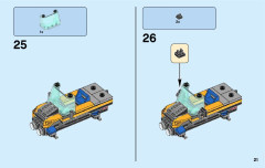 LEGO 60159 instructions page 21 – build guide