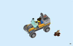 LEGO 60159 instructions page 23 – build guide