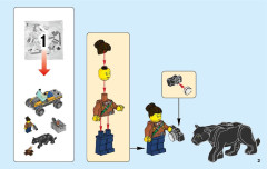 LEGO 60159 instructions page 3 – build guide