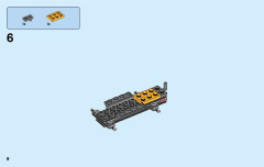 LEGO 60159 instructions page 8 – build guide
