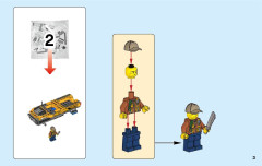 LEGO 60159 instructions page 3 – build guide