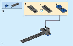 LEGO 60159 instructions page 6 – build guide