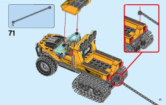 LEGO 60159 instructions page 71 – build guide