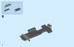 LEGO 60159 instructions page 8 – build guide