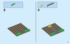 LEGO 60159 instructions page 3 – build guide