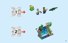 LEGO 60160 instructions page 3 – build guide