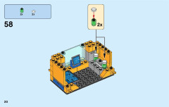 LEGO 60160 instructions page 20 – build guide