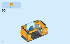 LEGO 60160 instructions page 22 – build guide