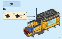 LEGO 60160 instructions page 43 – build guide