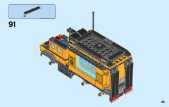 LEGO 60160 instructions page 45 – build guide