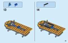 LEGO 60161 instructions page 23 – build guide