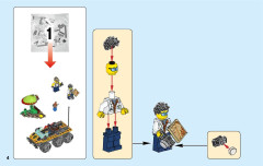 LEGO 60161 instructions page 4 – build guide