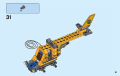 LEGO 60161 instructions page 21 – build guide